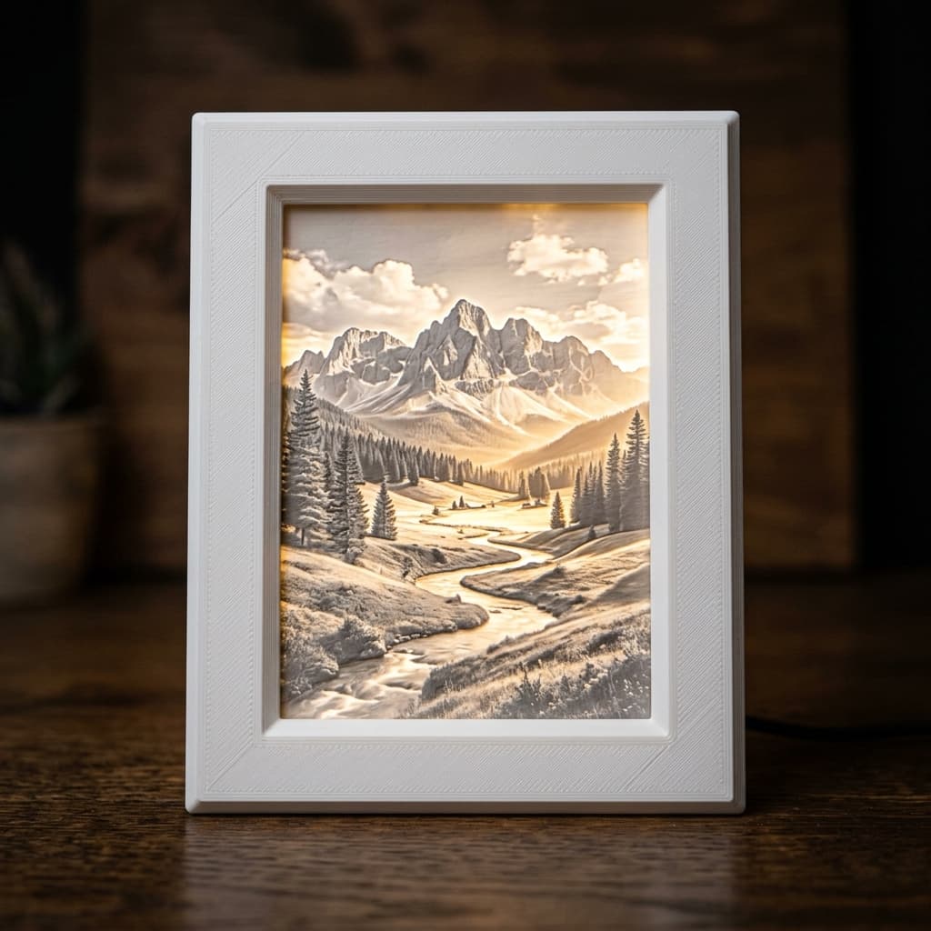 Cadre Photo Lithophane - Image 1